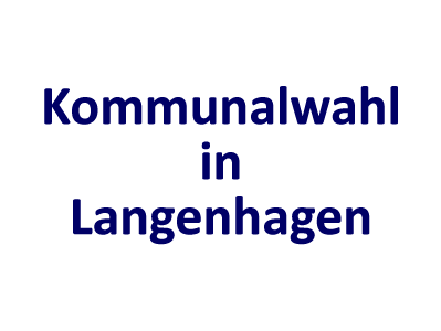 Gründung einer Wählergemeinschaft steht zur Diskussion Gründung einer Wählergemeinschaft steht zur Diskussion