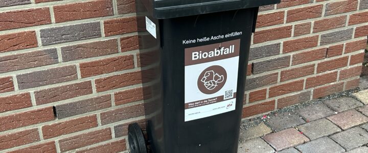 Die Bio-Tonne ist da – Abfuhr ab dem 05.08.2024 (c) 2024 - Florian Windeck / Bürger für Kaltenweide